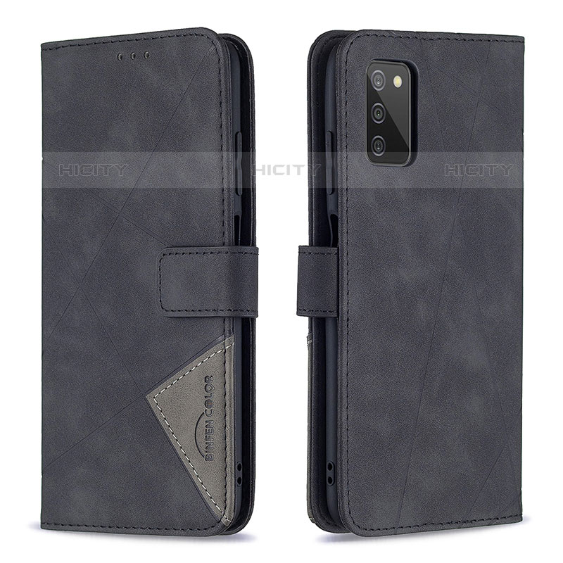 Handytasche Stand Schutzhülle Flip Leder Hülle B08F für Samsung Galaxy M02s