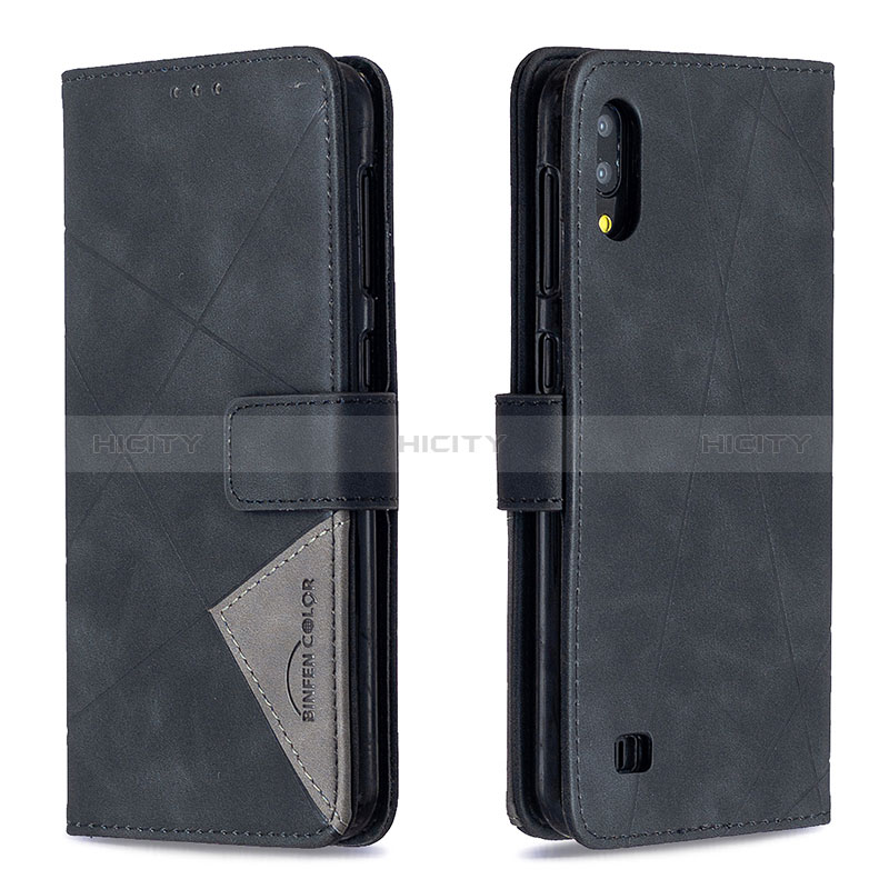 Handytasche Stand Schutzhülle Flip Leder Hülle B08F für Samsung Galaxy M10