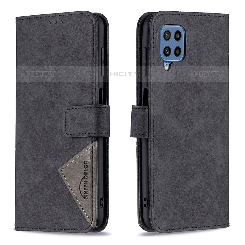 Handytasche Stand Schutzhülle Flip Leder Hülle B08F für Samsung Galaxy M32 4G