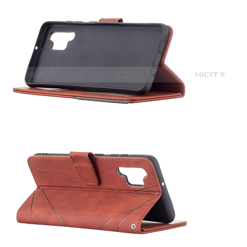 Handytasche Stand Schutzhülle Flip Leder Hülle B08F für Samsung Galaxy M32 5G