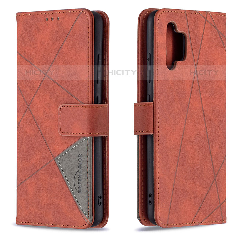 Handytasche Stand Schutzhülle Flip Leder Hülle B08F für Samsung Galaxy M32 5G