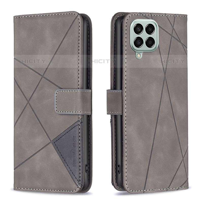 Handytasche Stand Schutzhülle Flip Leder Hülle B08F für Samsung Galaxy M33 5G