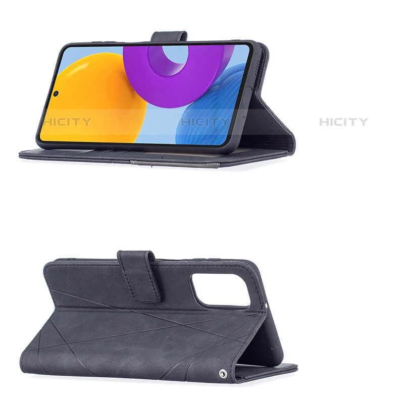 Handytasche Stand Schutzhülle Flip Leder Hülle B08F für Samsung Galaxy M52 5G