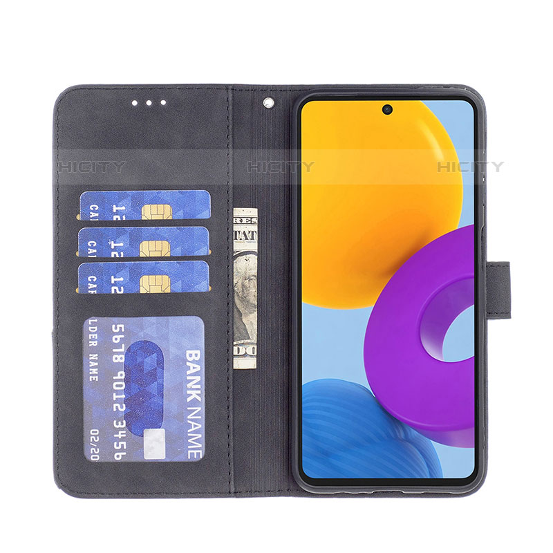 Handytasche Stand Schutzhülle Flip Leder Hülle B08F für Samsung Galaxy M52 5G