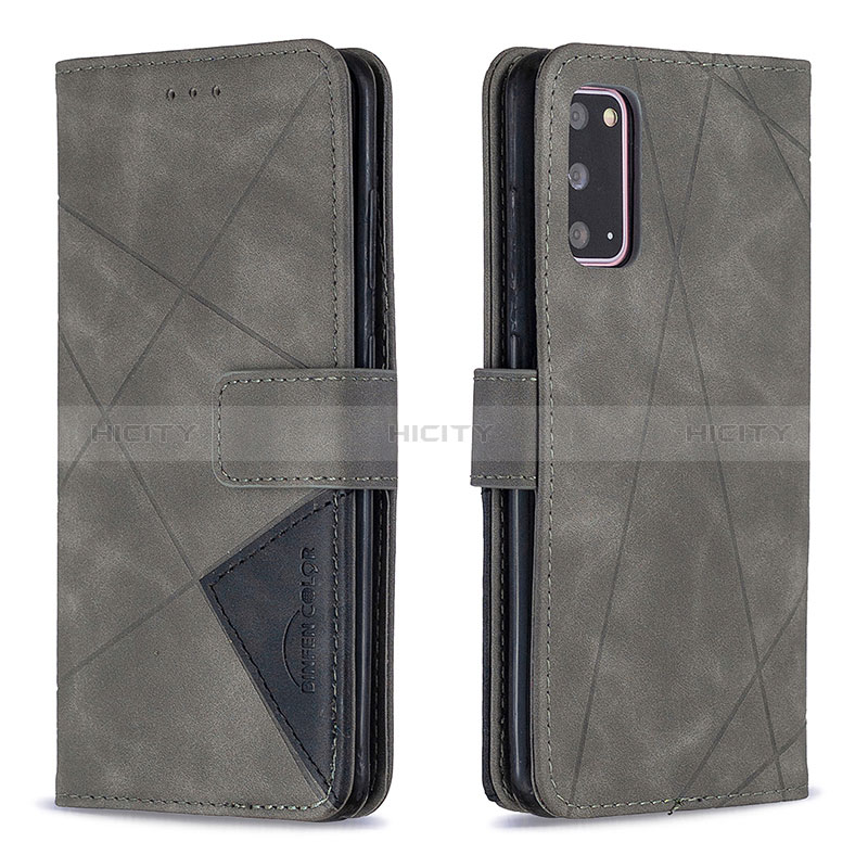 Handytasche Stand Schutzhülle Flip Leder Hülle B08F für Samsung Galaxy S20 5G