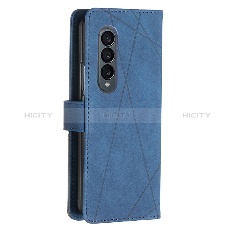 Handytasche Stand Schutzhülle Flip Leder Hülle B08F für Samsung Galaxy Z Fold3 5G groß