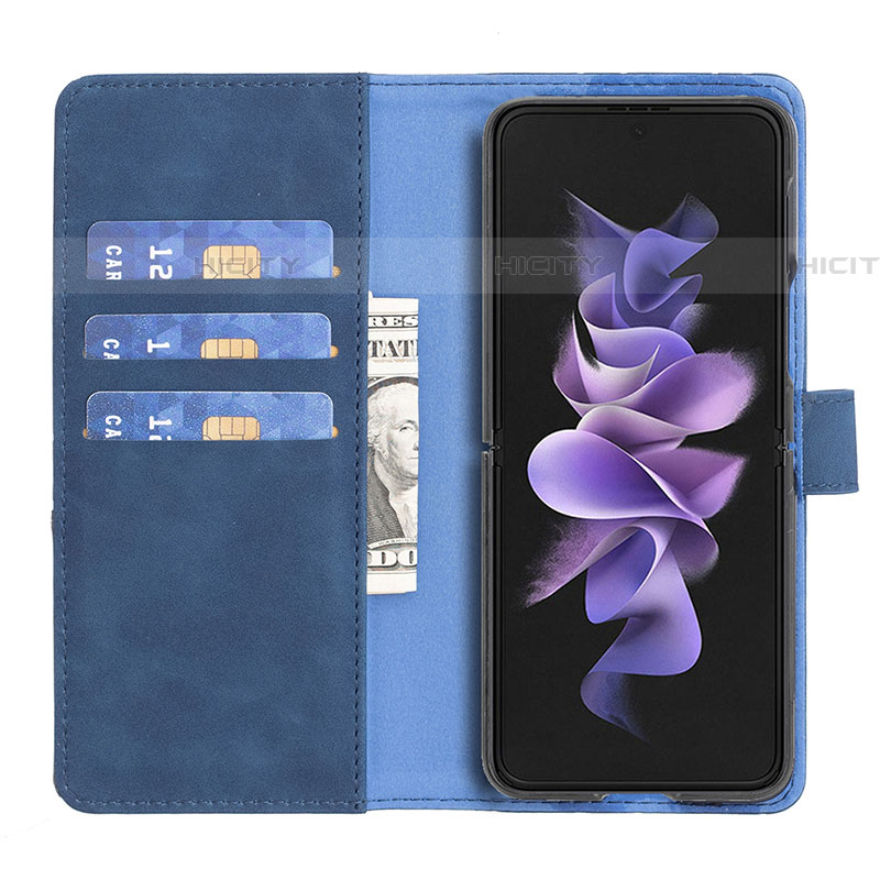 Handytasche Stand Schutzhülle Flip Leder Hülle B08F für Samsung Galaxy Z Fold4 5G