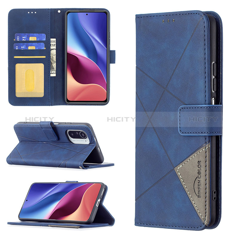 Handytasche Stand Schutzhülle Flip Leder Hülle B08F für Xiaomi Mi 11i 5G