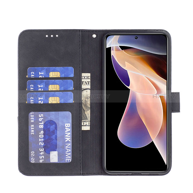 Handytasche Stand Schutzhülle Flip Leder Hülle B08F für Xiaomi Poco X4 NFC