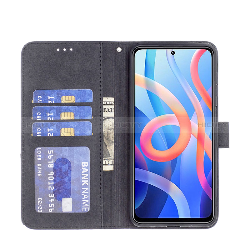 Handytasche Stand Schutzhülle Flip Leder Hülle B08F für Xiaomi Redmi Note 11 5G groß