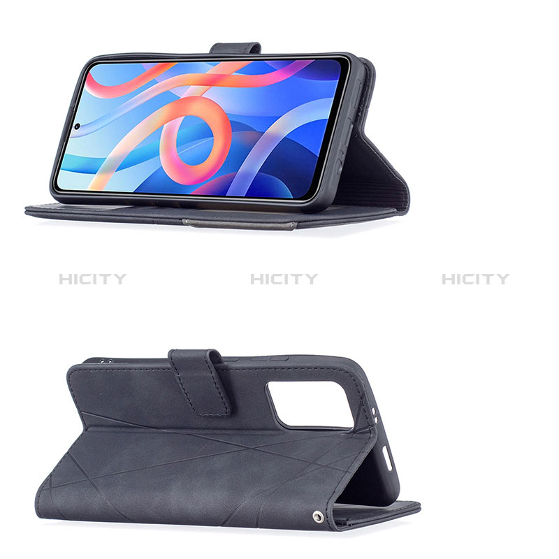 Handytasche Stand Schutzhülle Flip Leder Hülle B08F für Xiaomi Redmi Note 11 5G groß