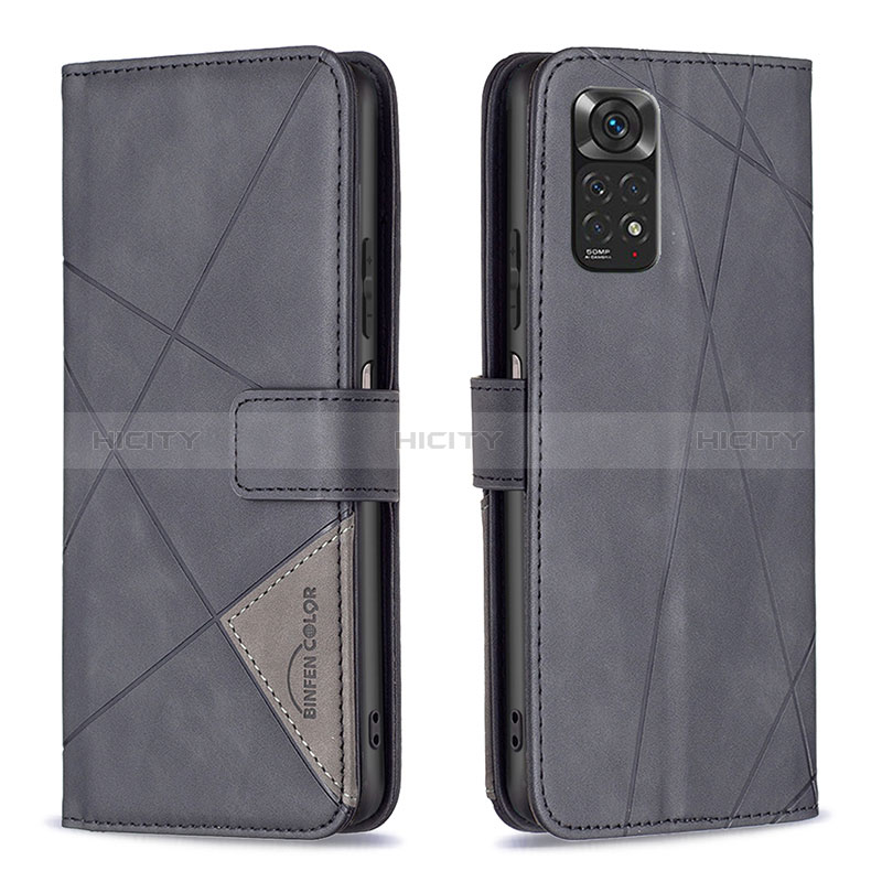 Handytasche Stand Schutzhülle Flip Leder Hülle B08F für Xiaomi Redmi Note 11S 4G