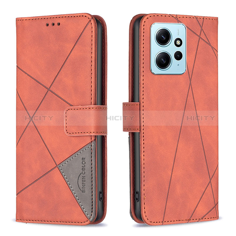 Handytasche Stand Schutzhülle Flip Leder Hülle B08F für Xiaomi Redmi Note 12 4G