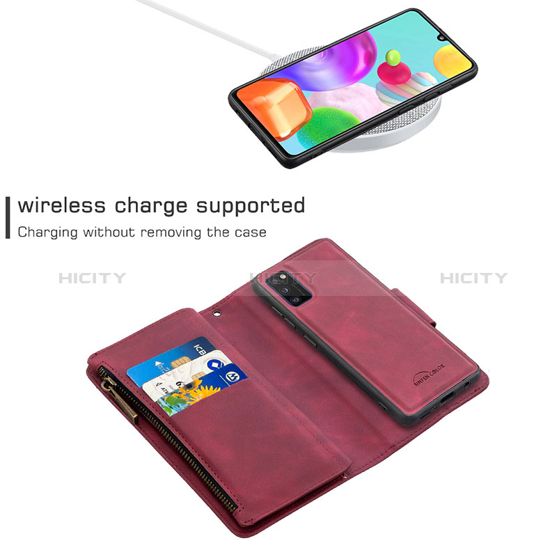 Handytasche Stand Schutzhülle Flip Leder Hülle B09F für Samsung Galaxy A41