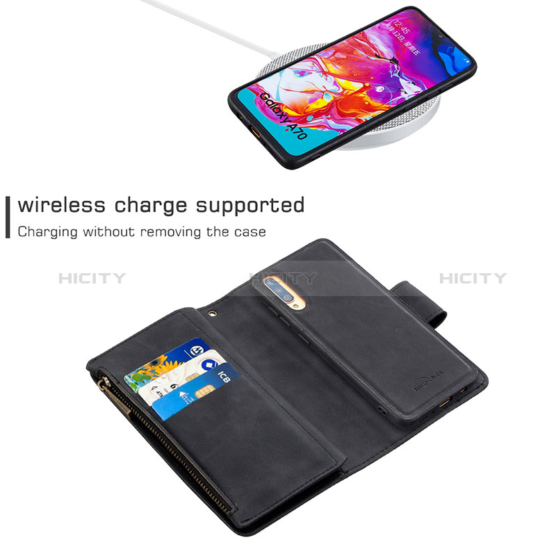 Handytasche Stand Schutzhülle Flip Leder Hülle B09F für Samsung Galaxy A70S