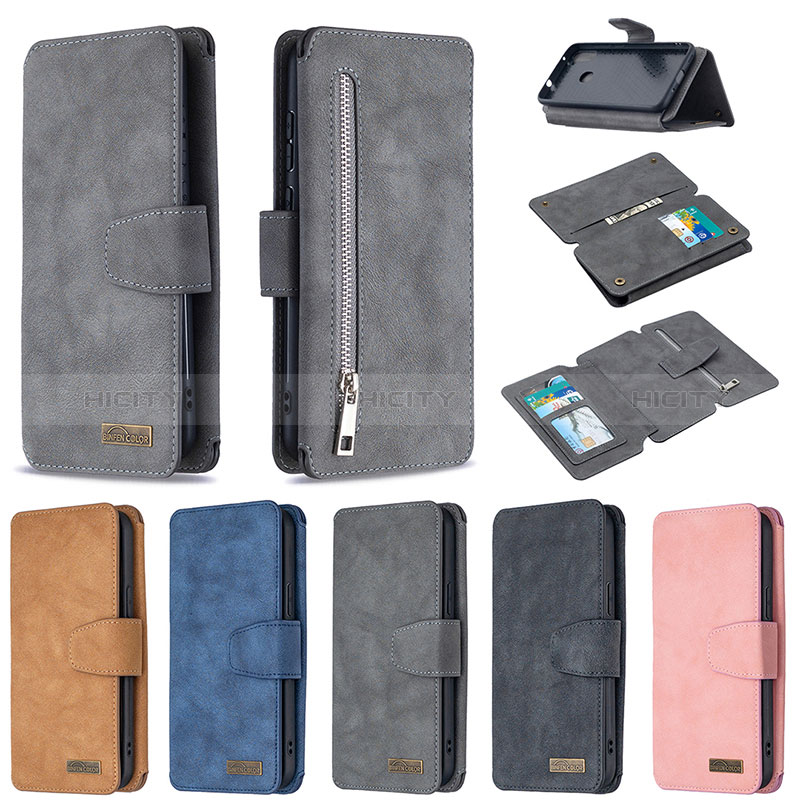 Handytasche Stand Schutzhülle Flip Leder Hülle B09F für Samsung Galaxy M11 groß