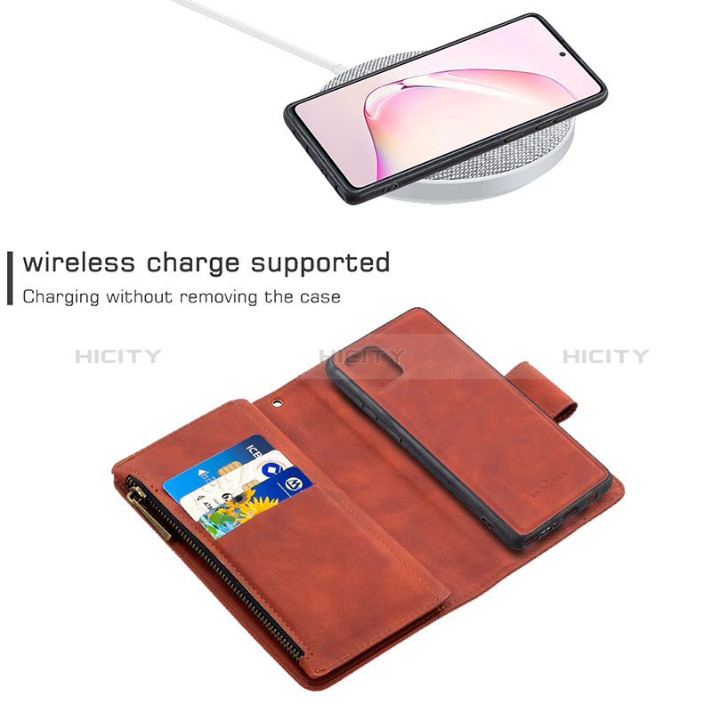 Handytasche Stand Schutzhülle Flip Leder Hülle B09F für Samsung Galaxy M60s