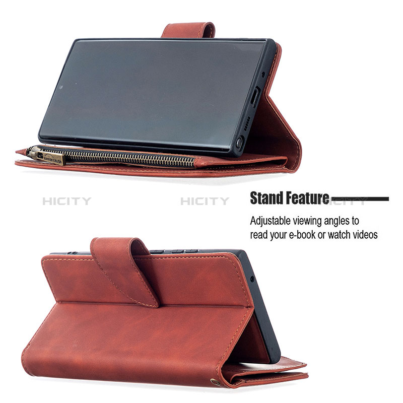 Handytasche Stand Schutzhülle Flip Leder Hülle B09F für Samsung Galaxy Note 20 Ultra 5G