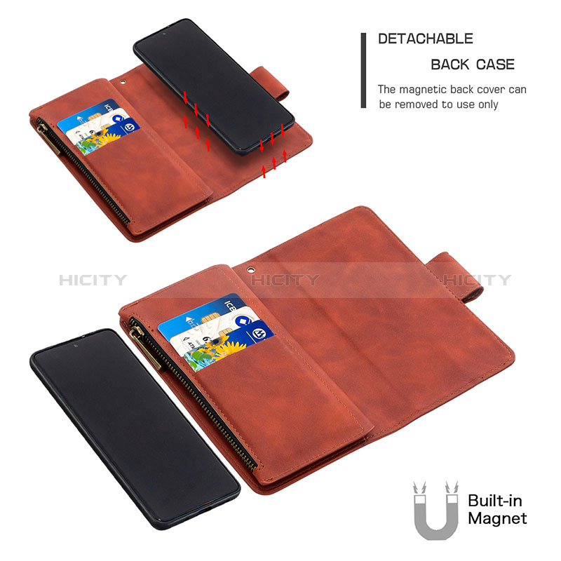 Handytasche Stand Schutzhülle Flip Leder Hülle B09F für Samsung Galaxy S20 Plus 5G groß