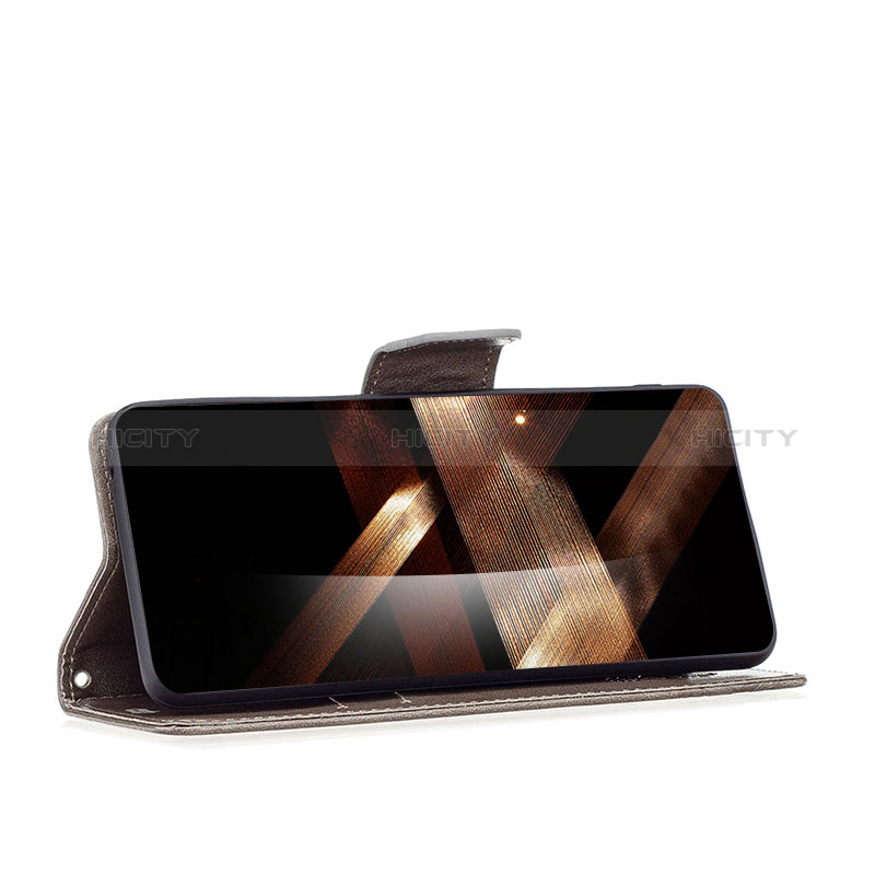 Handytasche Stand Schutzhülle Flip Leder Hülle B09F für Xiaomi Redmi Note 13 5G groß