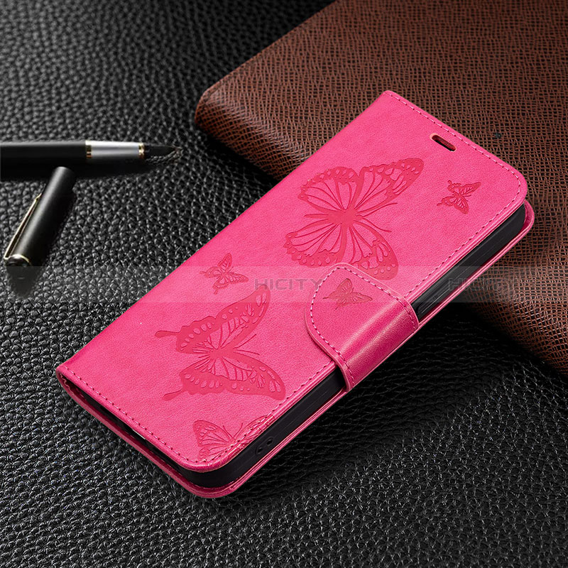 Handytasche Stand Schutzhülle Flip Leder Hülle B09F für Xiaomi Redmi Note 13 Pro 5G Pink