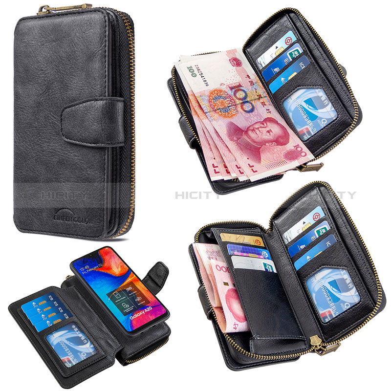 Handytasche Stand Schutzhülle Flip Leder Hülle B10F für Samsung Galaxy A20