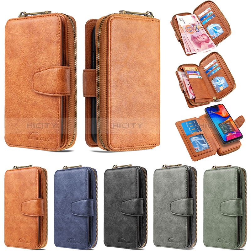 Handytasche Stand Schutzhülle Flip Leder Hülle B10F für Samsung Galaxy A30