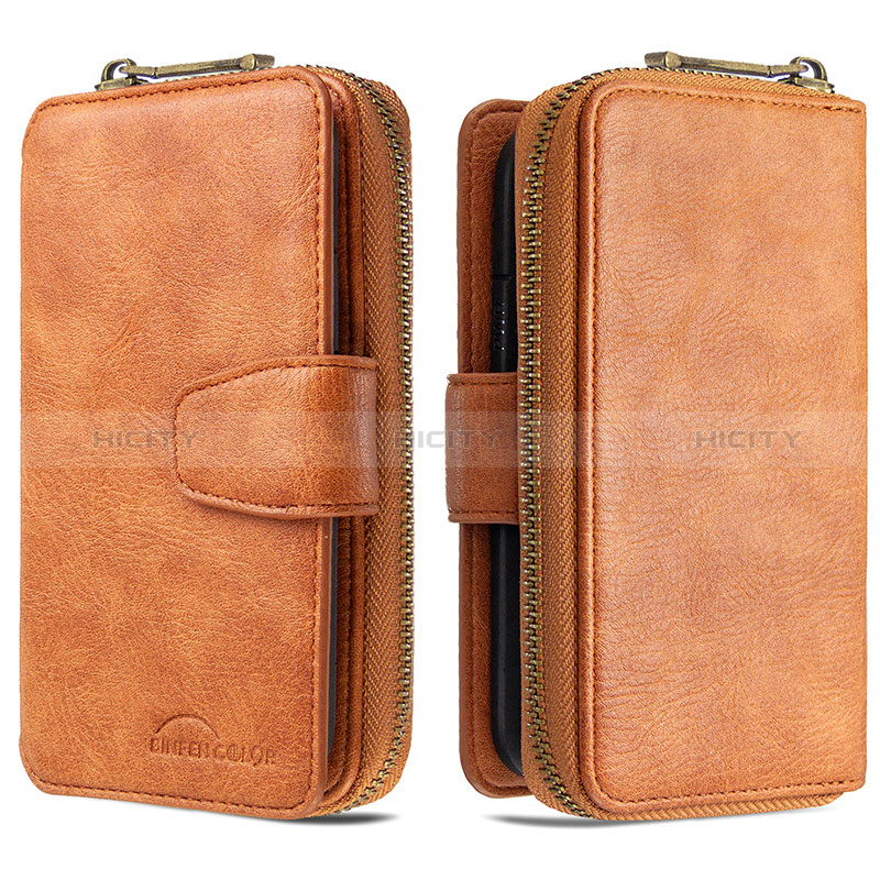 Handytasche Stand Schutzhülle Flip Leder Hülle B10F für Samsung Galaxy S20 Plus groß