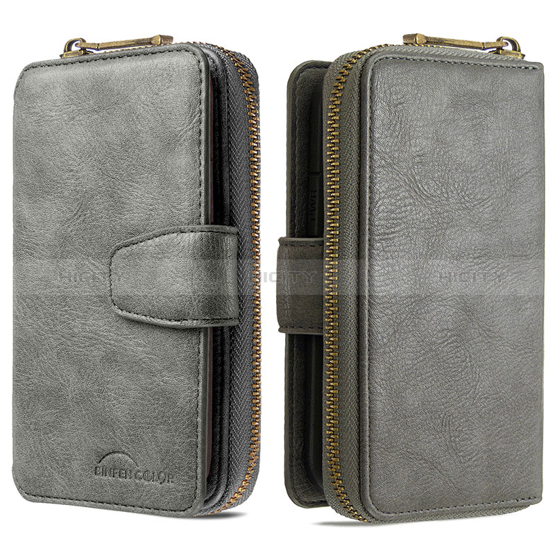 Handytasche Stand Schutzhülle Flip Leder Hülle B10F für Samsung Galaxy S20 Plus groß