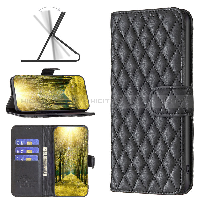 Handytasche Stand Schutzhülle Flip Leder Hülle B11F für Realme V50 5G groß