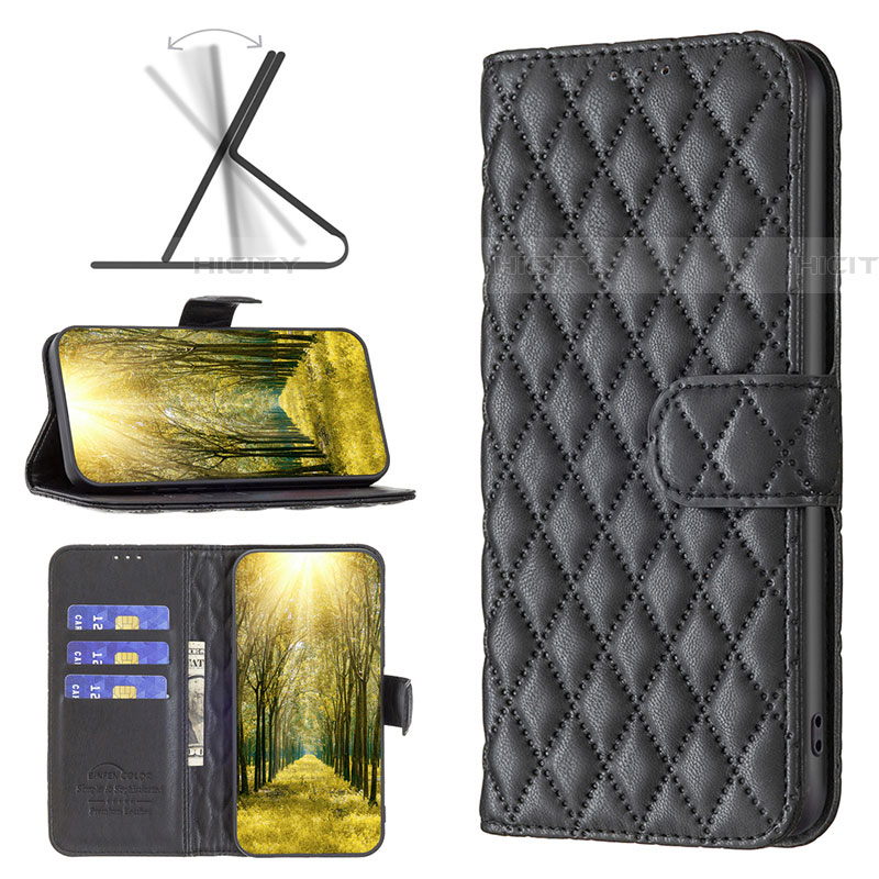 Handytasche Stand Schutzhülle Flip Leder Hülle B11F für Samsung Galaxy A04E