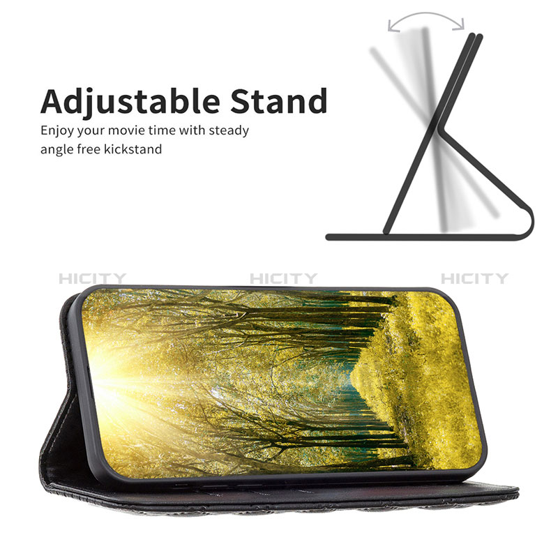 Handytasche Stand Schutzhülle Flip Leder Hülle B11F für Xiaomi Poco X5 5G