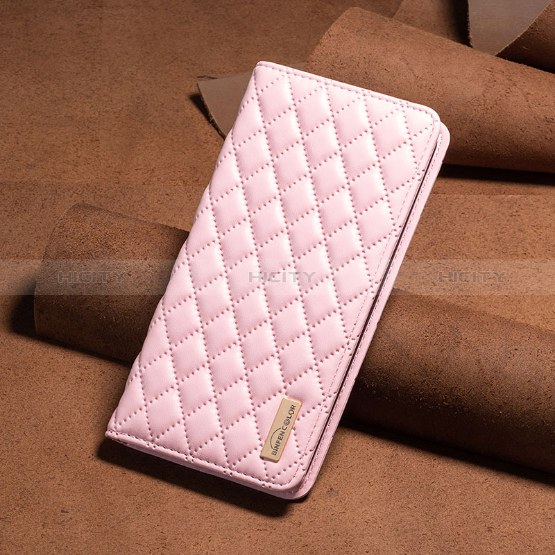 Handytasche Stand Schutzhülle Flip Leder Hülle B11F für Xiaomi Redmi 11A 4G Rosegold