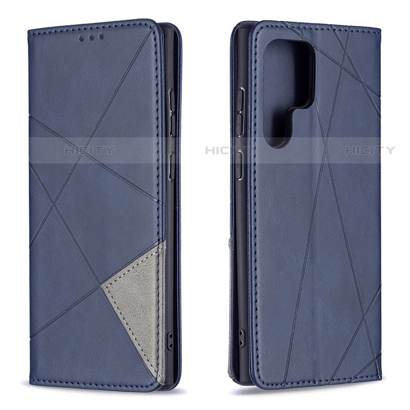 Handytasche Stand Schutzhülle Flip Leder Hülle B12F für Samsung Galaxy S21 Ultra 5G