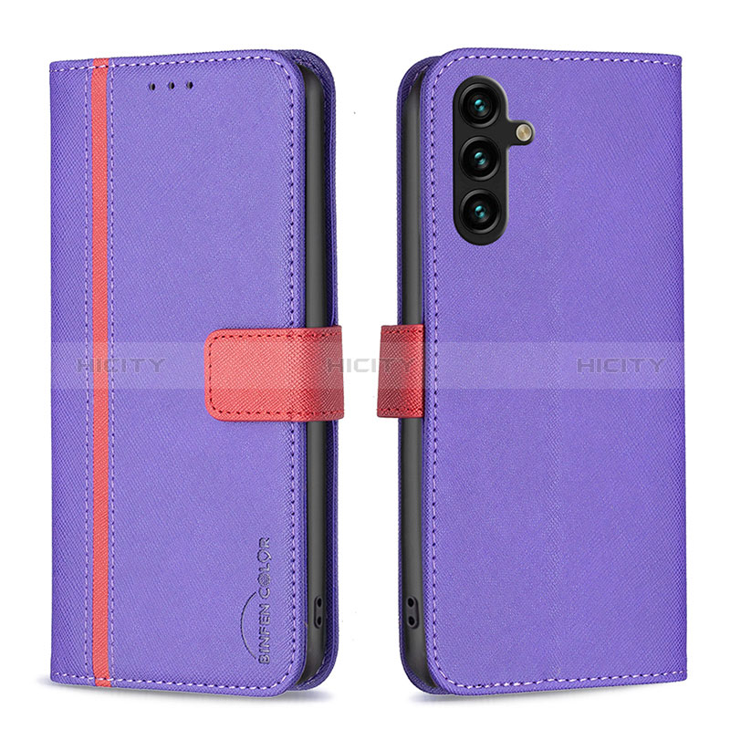 Handytasche Stand Schutzhülle Flip Leder Hülle B13F für Samsung Galaxy A04s