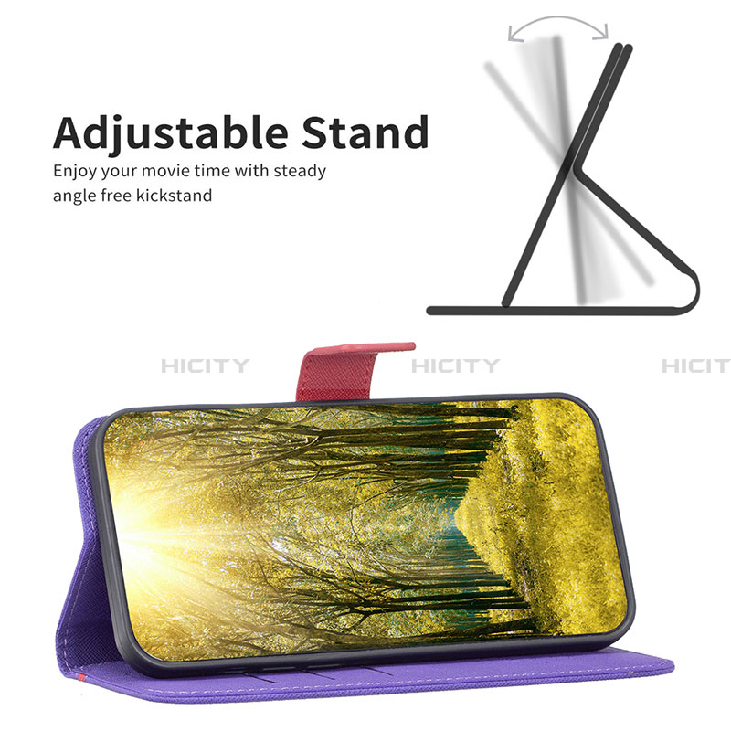 Handytasche Stand Schutzhülle Flip Leder Hülle B13F für Samsung Galaxy A22 5G