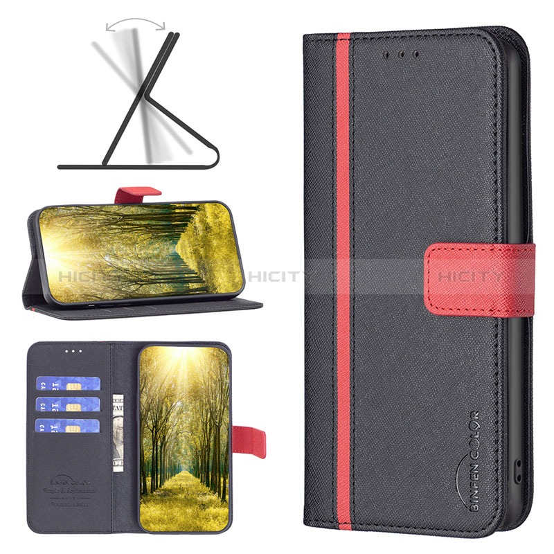 Handytasche Stand Schutzhülle Flip Leder Hülle B13F für Samsung Galaxy A31