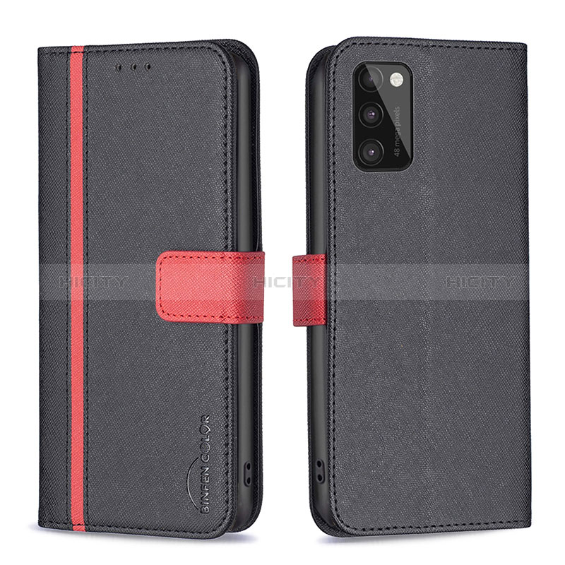 Handytasche Stand Schutzhülle Flip Leder Hülle B13F für Samsung Galaxy A41