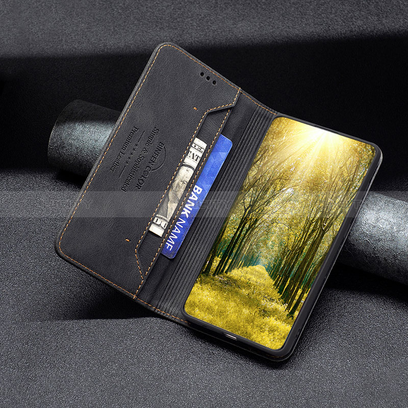 Handytasche Stand Schutzhülle Flip Leder Hülle B15F für Huawei Honor 60 Pro 5G groß