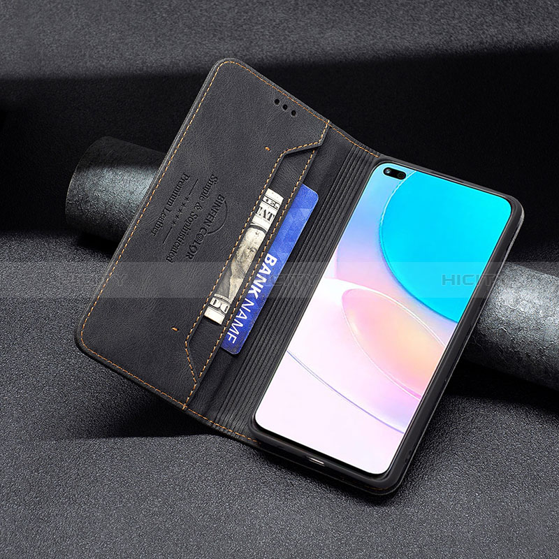 Handytasche Stand Schutzhülle Flip Leder Hülle B15F für Huawei Nova 8i