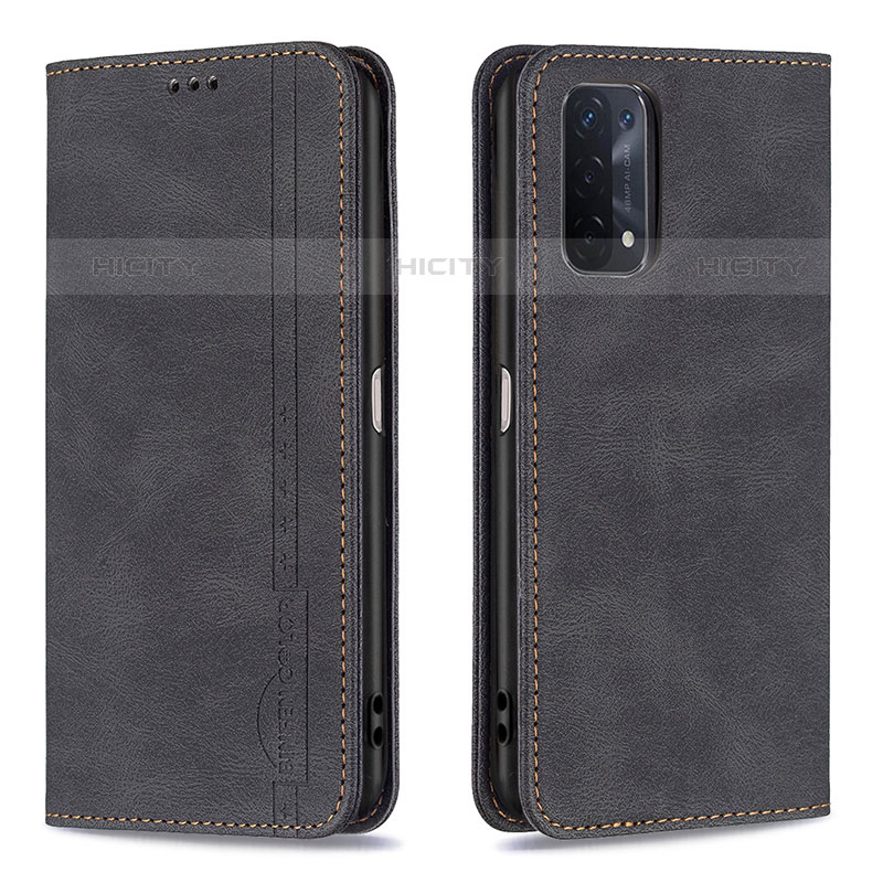 Handytasche Stand Schutzhülle Flip Leder Hülle B15F für Oppo A93 5G