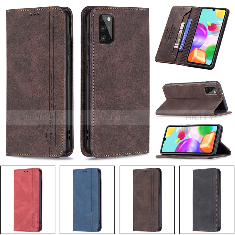 Handytasche Stand Schutzhülle Flip Leder Hülle B15F für Samsung Galaxy A41