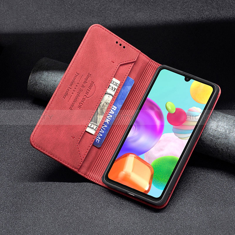 Handytasche Stand Schutzhülle Flip Leder Hülle B15F für Samsung Galaxy A41