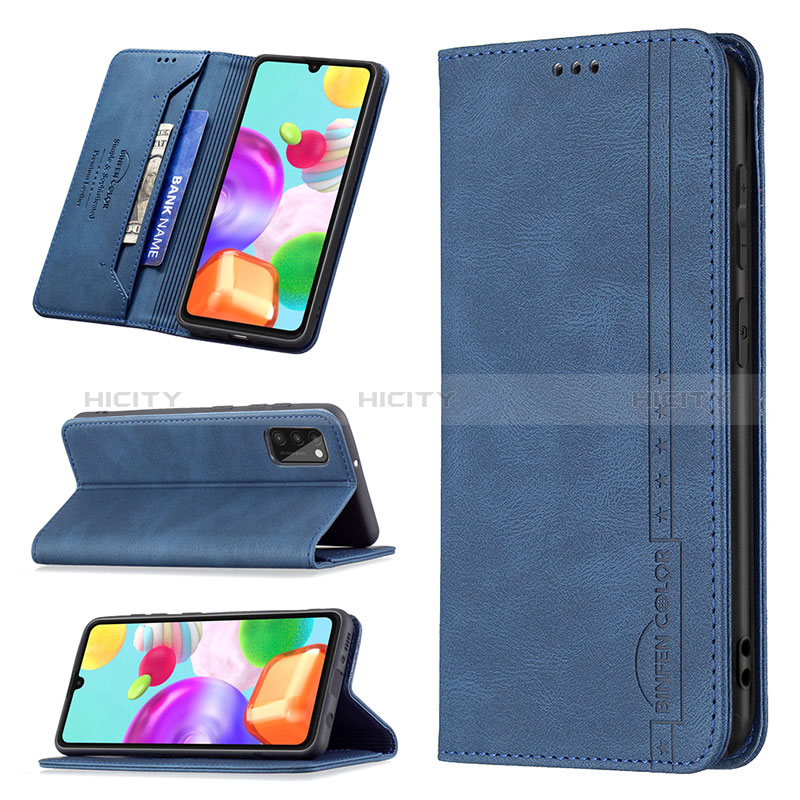 Handytasche Stand Schutzhülle Flip Leder Hülle B15F für Samsung Galaxy A41