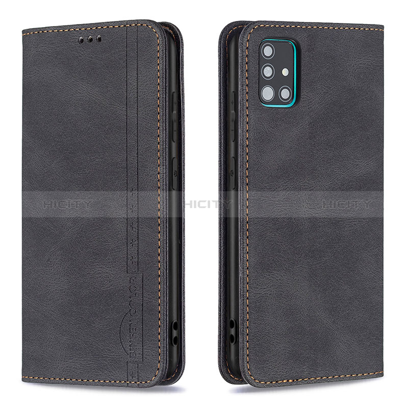 Handytasche Stand Schutzhülle Flip Leder Hülle B15F für Samsung Galaxy A51 5G