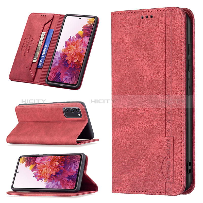 Handytasche Stand Schutzhülle Flip Leder Hülle B15F für Samsung Galaxy S20 FE (2022) 5G