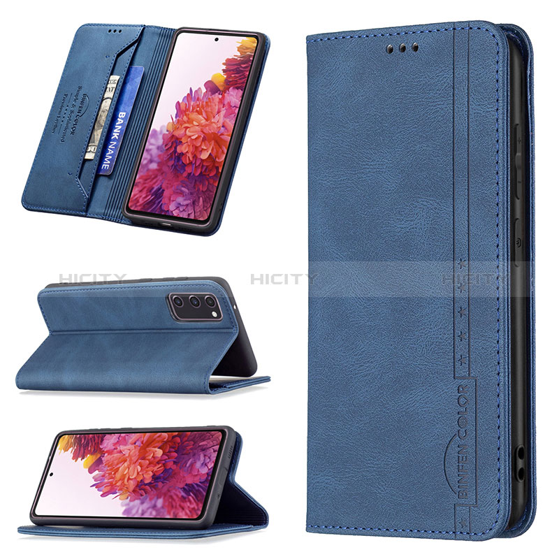 Handytasche Stand Schutzhülle Flip Leder Hülle B15F für Samsung Galaxy S20 FE (2022) 5G