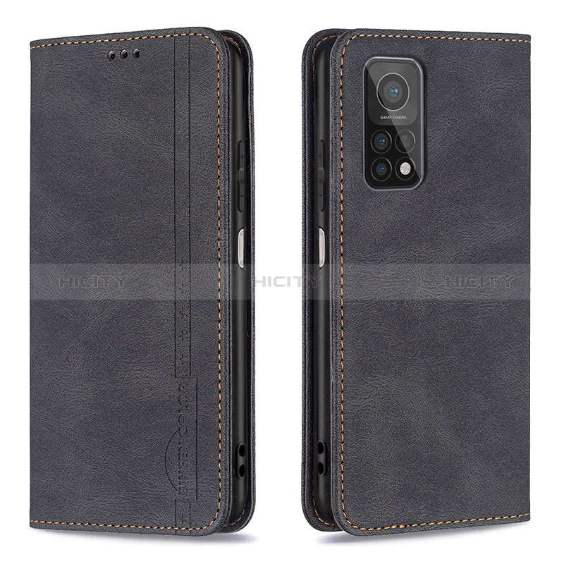 Handytasche Stand Schutzhülle Flip Leder Hülle B15F für Xiaomi Mi 10T 5G groß