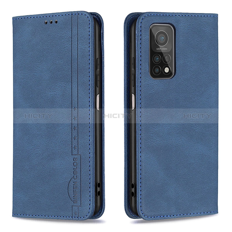 Handytasche Stand Schutzhülle Flip Leder Hülle B15F für Xiaomi Mi 10T 5G groß