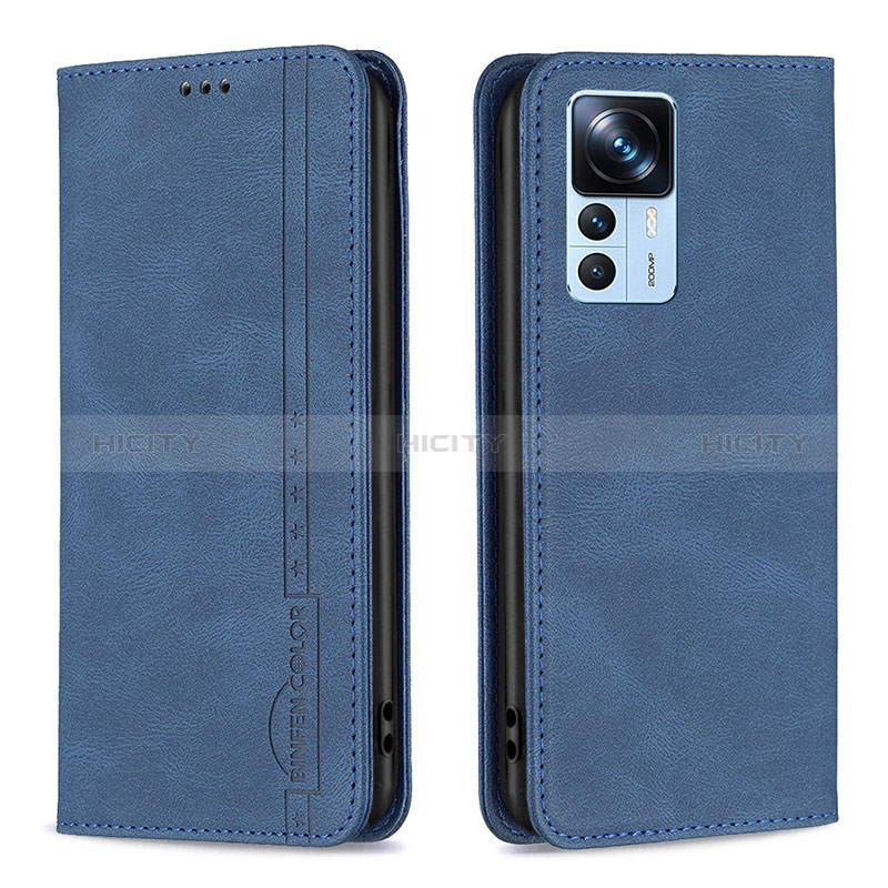 Handytasche Stand Schutzhülle Flip Leder Hülle B15F für Xiaomi Mi 12T 5G groß